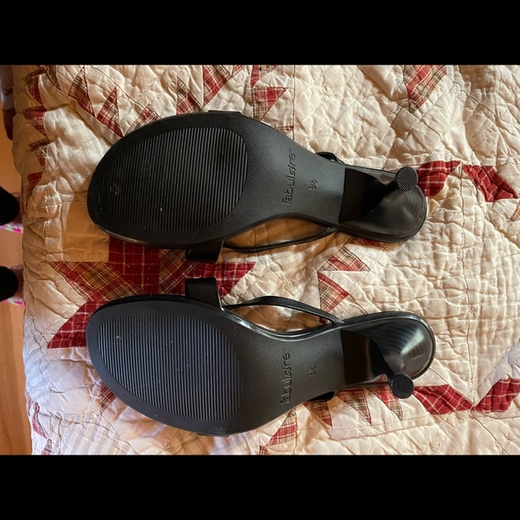 Black Dress Sandals - Picture 4 of 6